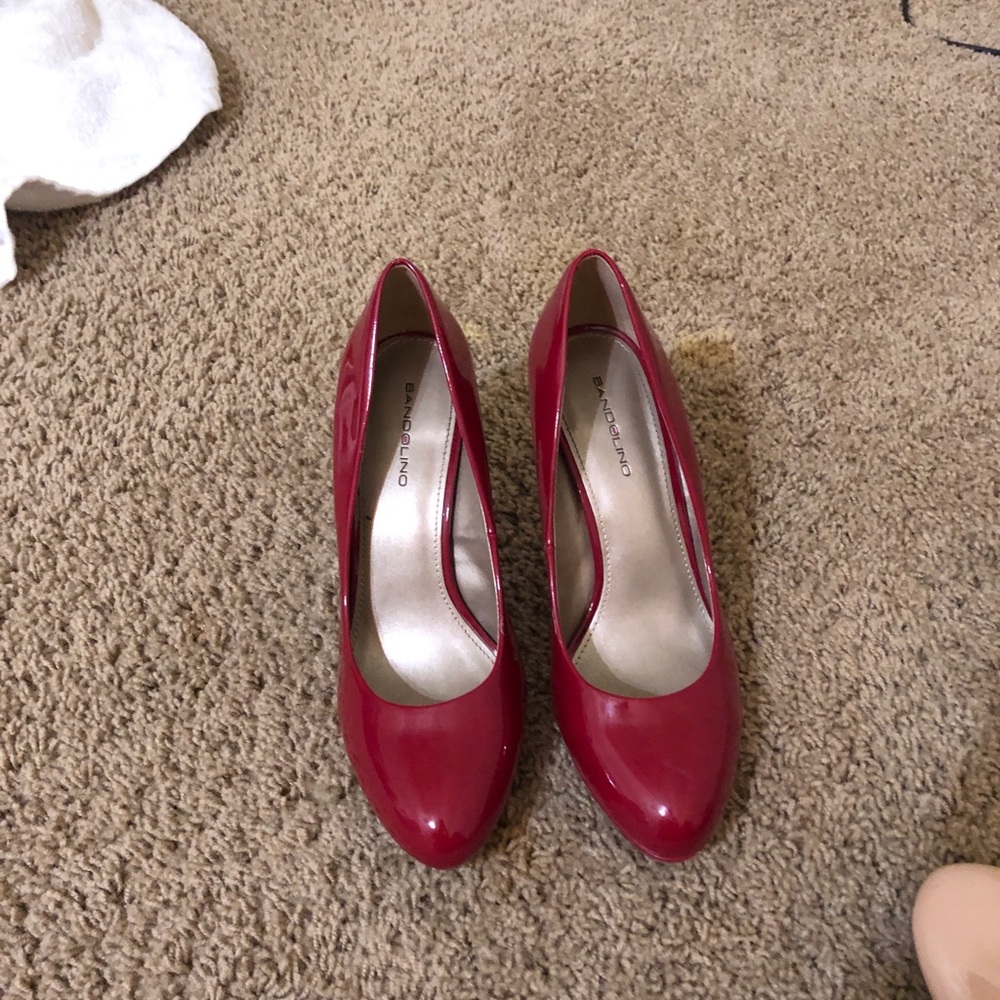 Red Pumps Size 8.5-9